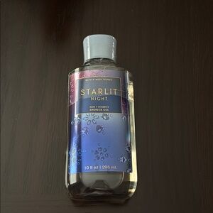 bath and body works starlit shower gel